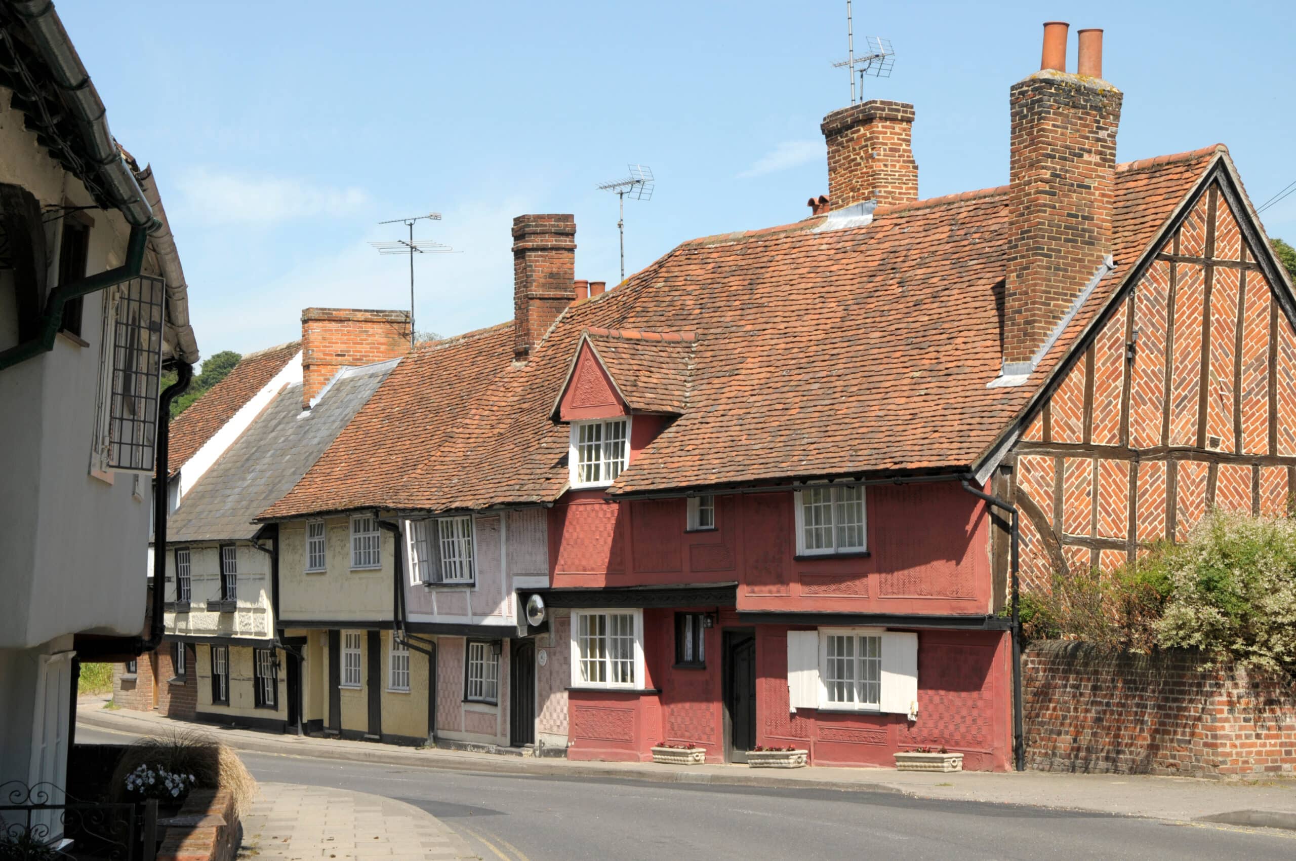 Cottages in Saffron Walden, Essex