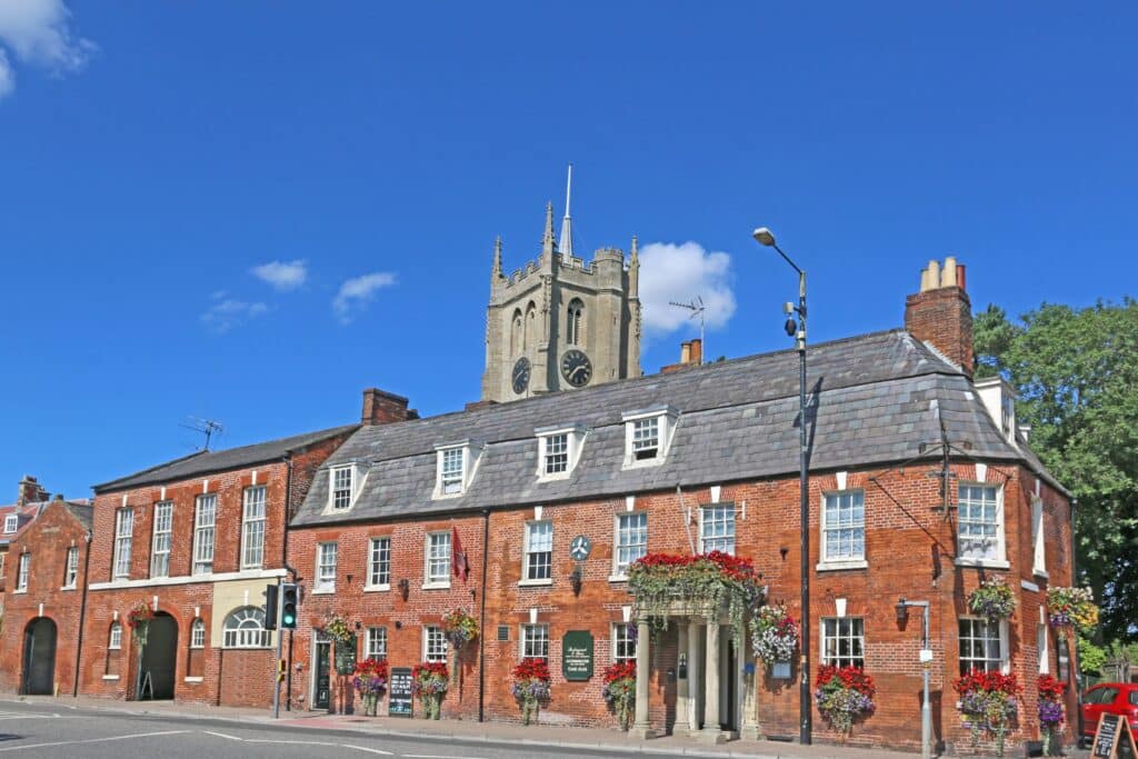 	
Town square in Devizes, Wiltshire