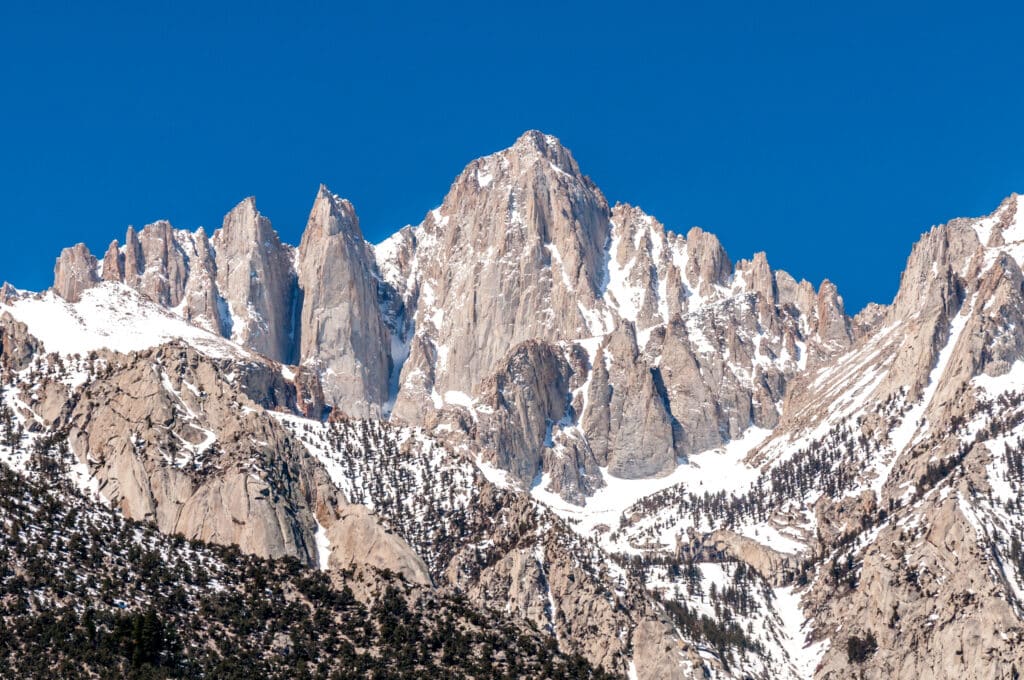 Mount Whitney in California-USA