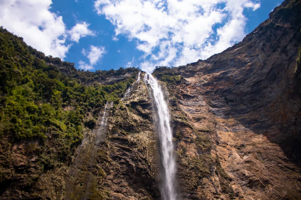 Gocta waterfall in Chachapoyas Perú