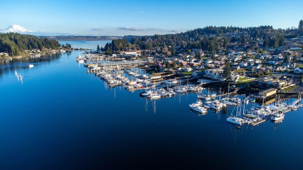 Beautiful Day in Gig Harbor, Washington
