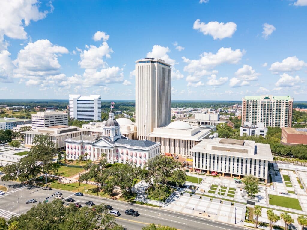 Tallahassee, FL: The Florida State Capitol Building and The Florida Historic Capitol Museum