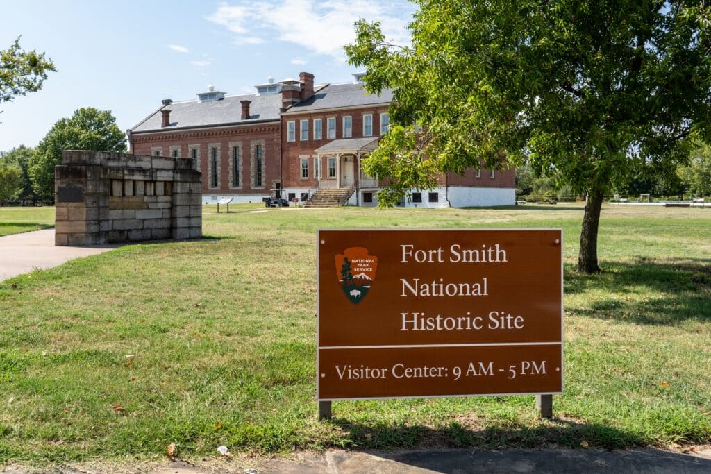 The Fort Smith National Historic Site preserves almost 80 years of the history of life on the edge of frontier and Indian Territory