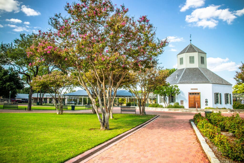 View of Vereins Kirche Museum - Memorial to the Pioneer that Settled in the Fredericksburg Area