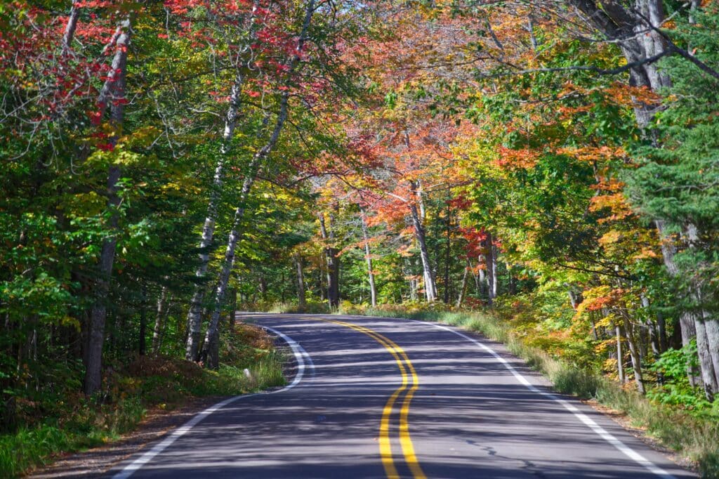 Upper Michigan Fall Colors, Beautiful foliages and waterfalls.