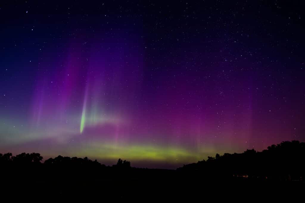 Northern Lights, Summer Nights - Upper Peninsula Of Michigan