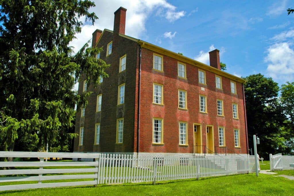 The East Family Dwelling at Historic Shaker Village of Pleasant Hill Kentucky KY