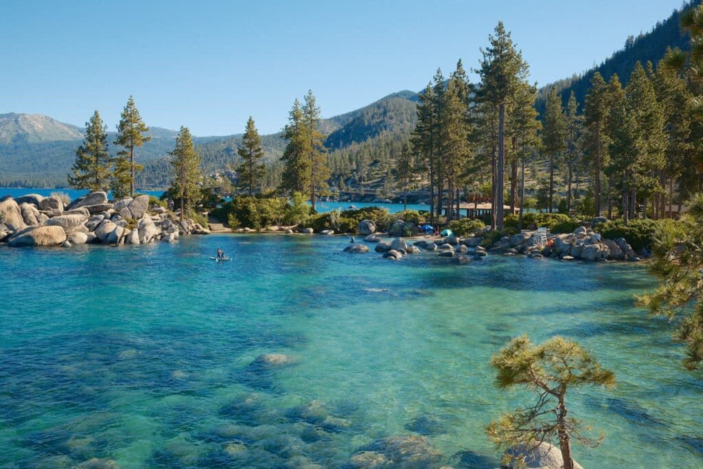 lake tahoe Nevada sand harbor 