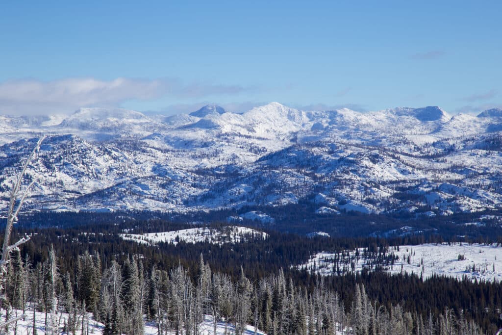 Mountains in McCall, Idaho