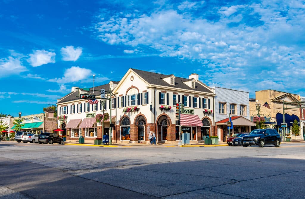 Street view in Geneva Town of Wisconsin
