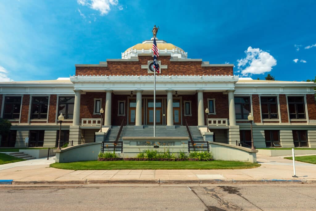 Kemmerer, Wyoming: The Lincoln County Courthouse