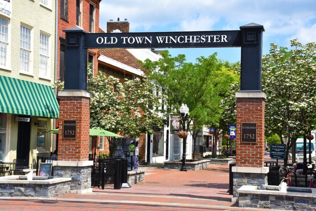 Old Town Winchester, Virginia, USA