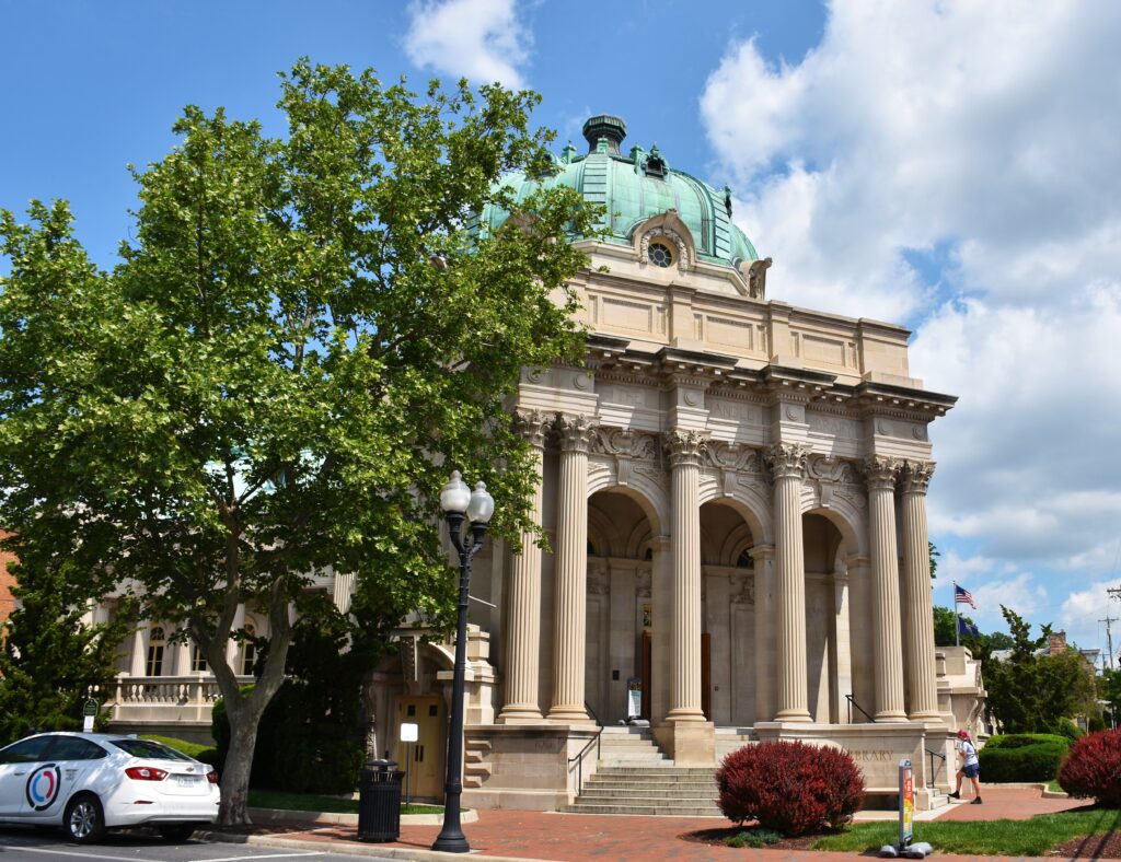 Handley Regional Library in Winchester, Virginia, United States