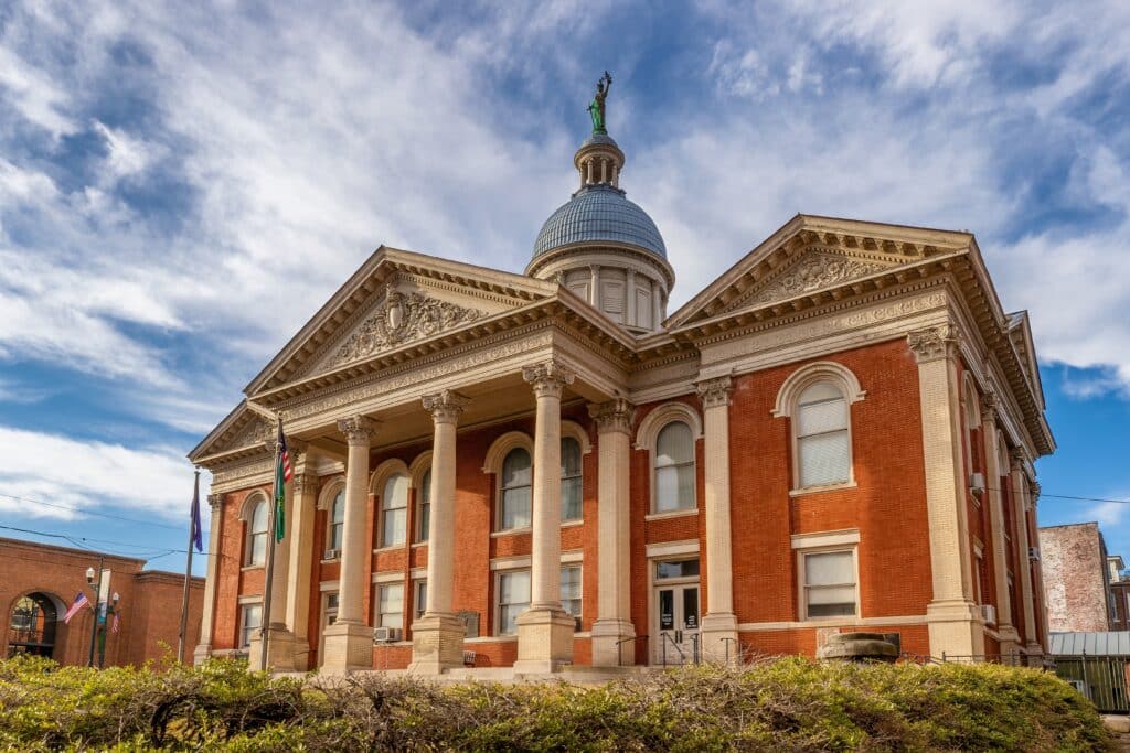 Staunton, Virginia, USA:  Historical downtown incorporated in 1801  but was first settled in 1732.