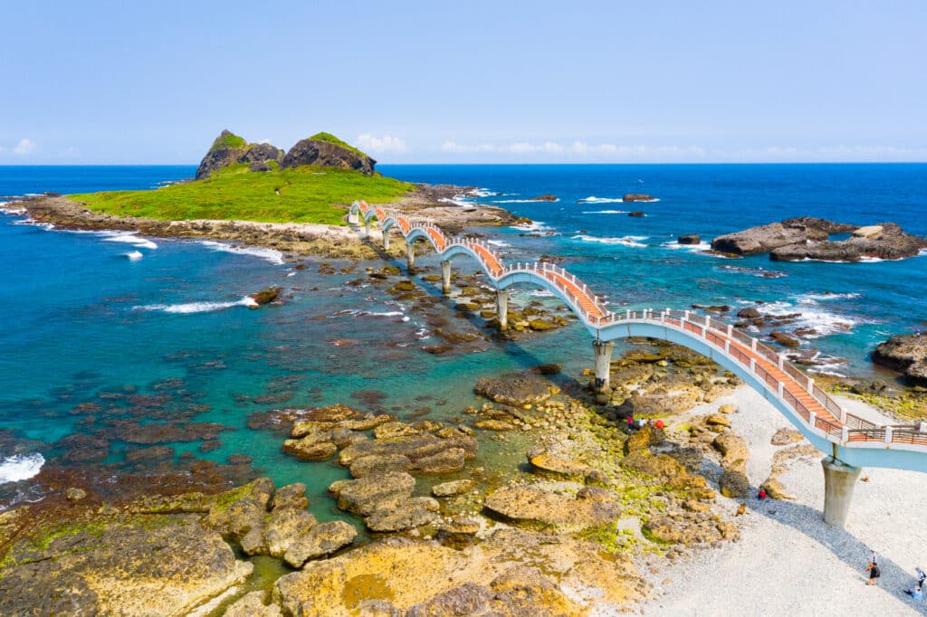 Taiwan Taitung Chenggong Town Sanxiantai Scenic Area