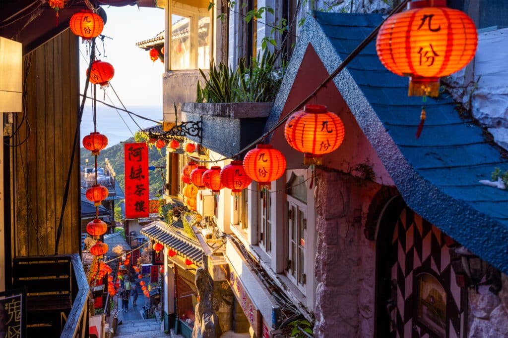 Jiufen, Taiwan: Jiufen old street of taiwan