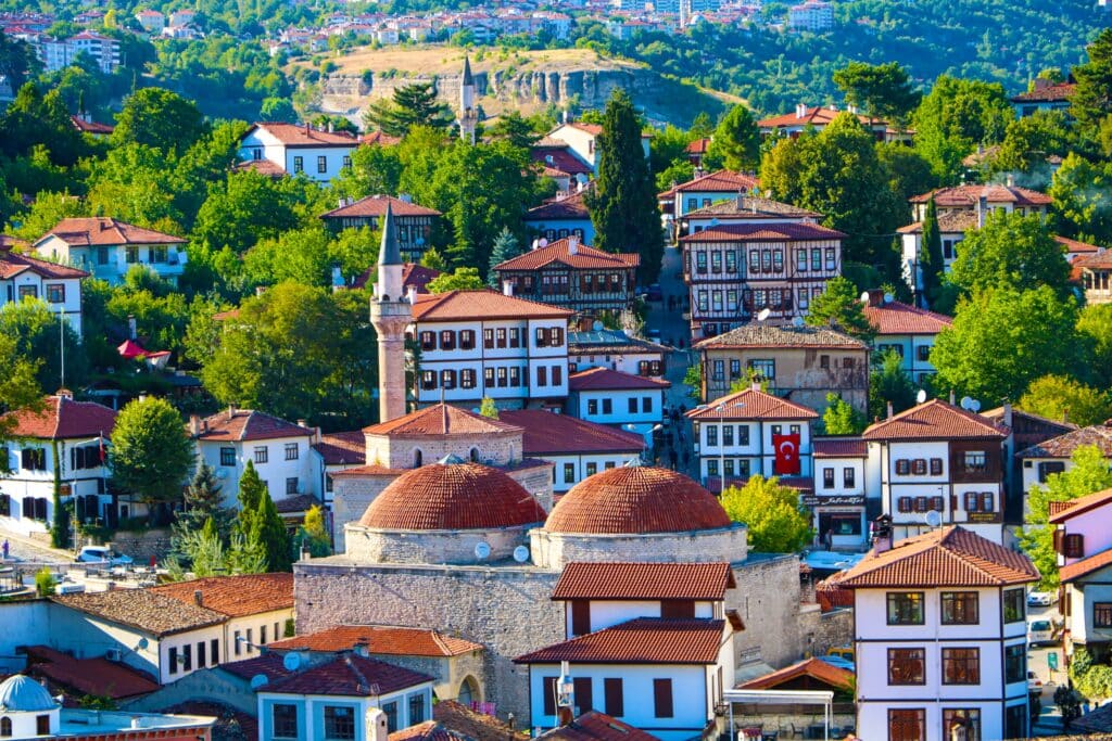 Safranbolu - Turkey. Traditional Ottoman Houses in Safranbolu.