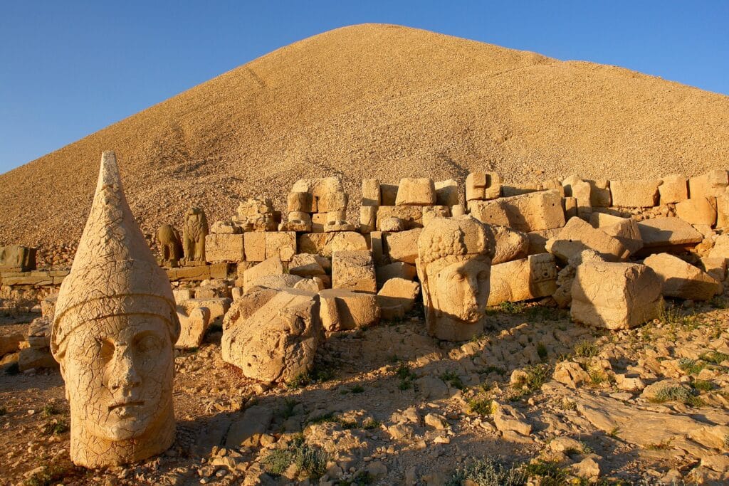 Nemrut or Nemrud - royal tomb from the 1st century BC, Turkey